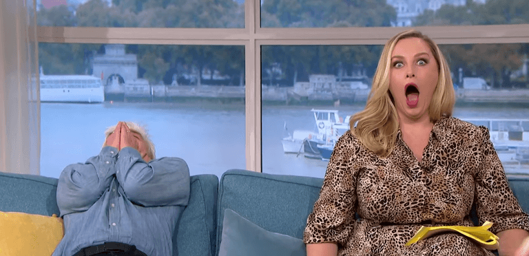 Phil and Josie lose it at world’s biggest penis on This Morning Phil and Josie lose it at world’s biggest penis on This Morning