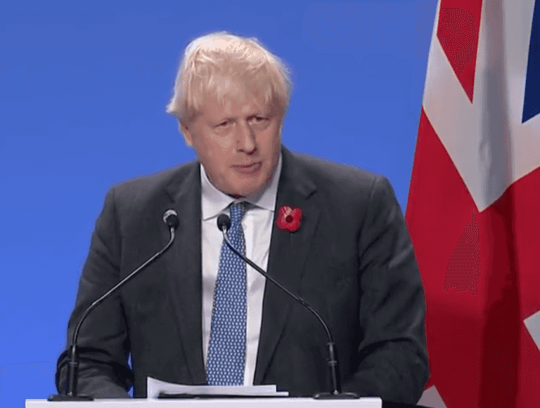 Boris Johnson compares climate change talks to footballing comeback Boris Johnson compares climate change talks to footballing comeback