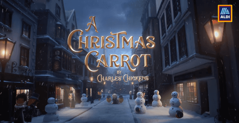 Viewers spot Cuthbert the Caterpillar being arrested in new Aldi Christmas advert Viewers spot Cuthbert the Caterpillar being arrested in new Aldi Christmas advert
