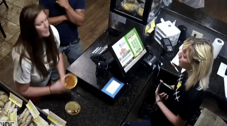Woman arrested for throwing hot soup in restaurant worker’s face Woman arrested for throwing hot soup in restaurant worker’s face
