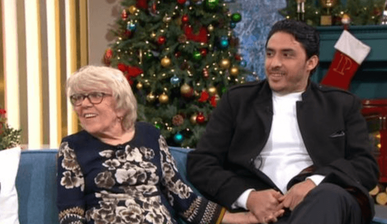 Gran, 82, and husband half her age say ‘love conquers all’ as he finally arrives in UK Gran, 82, and husband half her age say ‘love conquers all’ as he finally arrives in UK