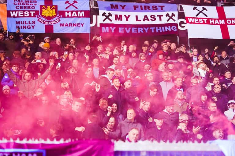 West Ham fans banned from travelling to Rapid Wien match and fined £25,500 for crowd trouble West Ham fans banned from travelling to Rapid Wien match and fined £25,500 for crowd trouble
