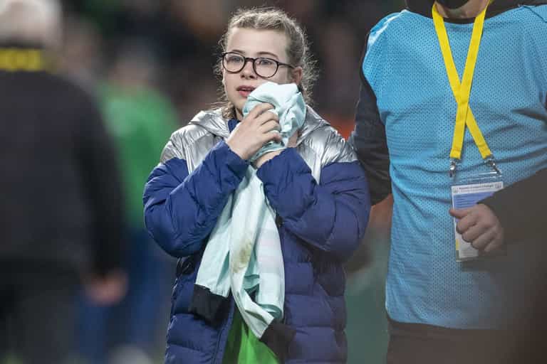 FAI confirm they won’t fine young girl who ran on pitch to get Ronaldo’s shirt FAI confirm they won’t fine young girl who ran on pitch to get Ronaldo’s shirt