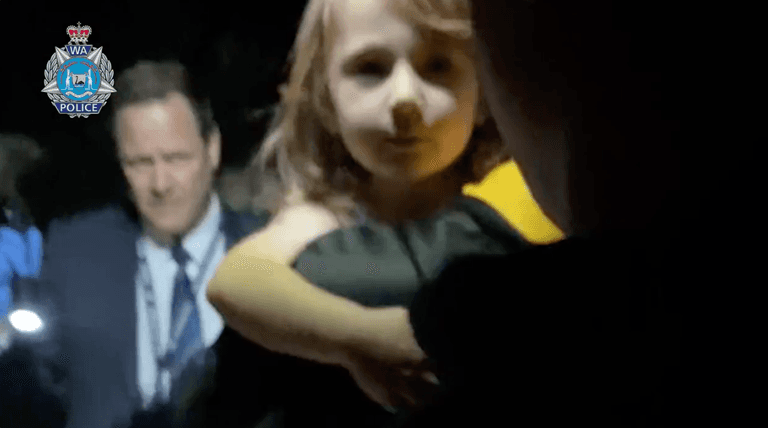 Incredible moment missing four-year-old is found by police after vanishing for 2 weeks Incredible moment missing four-year-old is found by police after vanishing for 2 weeks
