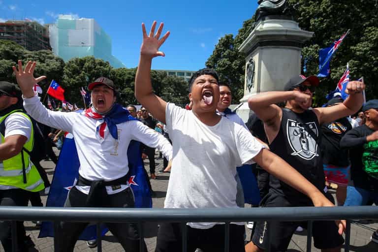 Māori tribe tells anti-vaxxers to stop using the haka in their protests Māori tribe tells anti-vaxxers to stop using the haka in their protests
