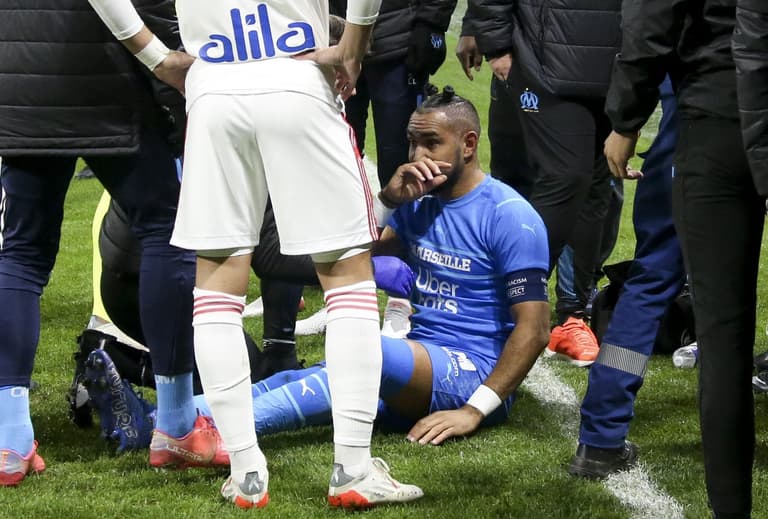 Lyon handed point deduction after Dimitri Payet was hit by a bottle from the stands Lyon handed point deduction after Dimitri Payet was hit by a bottle from the stands