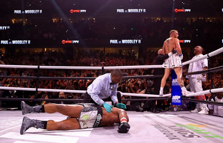 Jorge Masvidal fires back after Jake Paul called him out following Woodley knockout Jorge Masvidal fires back after Jake Paul called him out following Woodley knockout