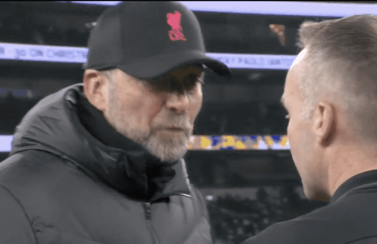 Angry Jurgen Klopp confronts referee Paul Tierney after Liverpool’s Spurs draw Angry Jurgen Klopp confronts referee Paul Tierney after Liverpool’s Spurs draw