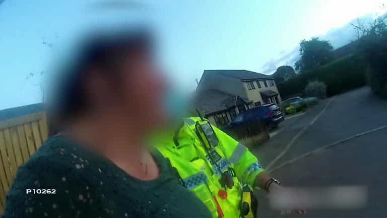 Terrifying footage shows drunk woman who fell asleep at the wheel speed off at 100mph Terrifying footage shows drunk woman who fell asleep at the wheel speed off at 100mph