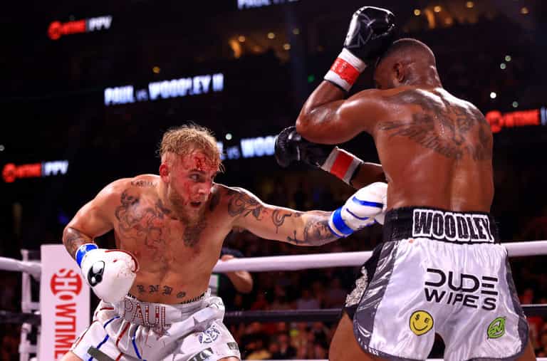 Paul vs Woodley scorecards show judges’ scores before brutal KO Paul vs Woodley scorecards show judges’ scores before brutal KO