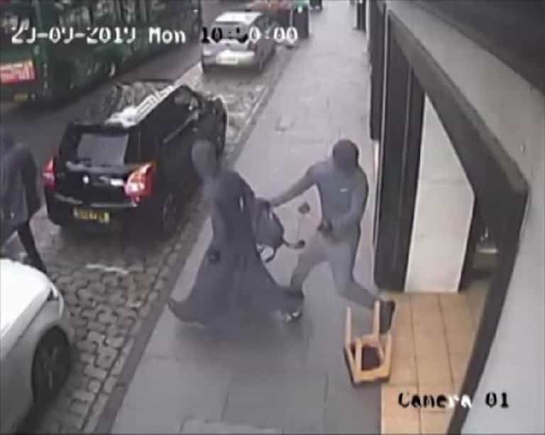 Shocking CCTV footage shows robbers dressed like Harry Potter villains during jewellery heist Shocking CCTV footage shows robbers dressed like Harry Potter villains during jewellery heist