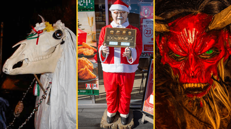 The 10 most bizarre festive traditions around the world The 10 most bizarre festive traditions around the world