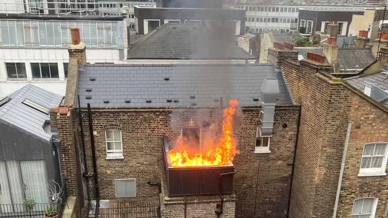 Blaze at Guy Ritchie’s London pub for second time in less than seven months Blaze at Guy Ritchie’s London pub for second time in less than seven months