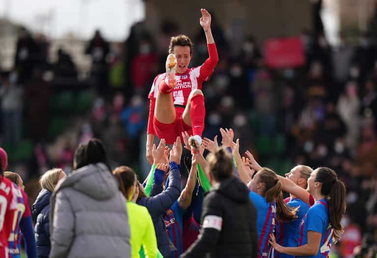Atletico Women’s player celebrates return to pitch after 2020 brain tumour diagnosis Atletico Women’s player celebrates return to pitch after 2020 brain tumour diagnosis