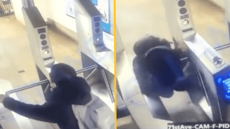 Man trying to dodge train fare breaks neck and dies after jumping over barrier Man trying to dodge train fare breaks neck and dies after jumping over barrier