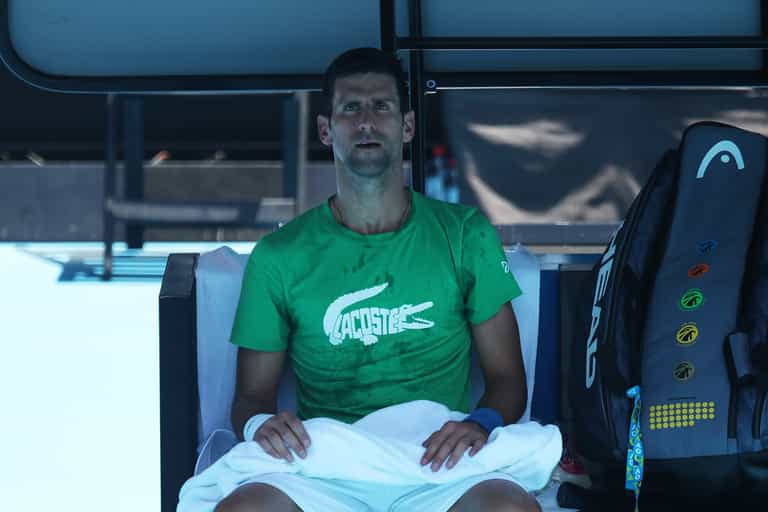 Novak Djokovic faces fine or prison for breaking isolation while Covid positive Novak Djokovic faces fine or prison for breaking isolation while Covid positive