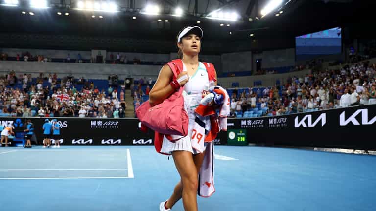 Emma Raducanu eliminated from Australian Open in second round Emma Raducanu eliminated from Australian Open in second round
