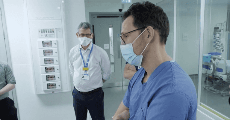 Unvaccinated doctor challenges Sajid Javid over mandatory jabs for NHS staff Unvaccinated doctor challenges Sajid Javid over mandatory jabs for NHS staff