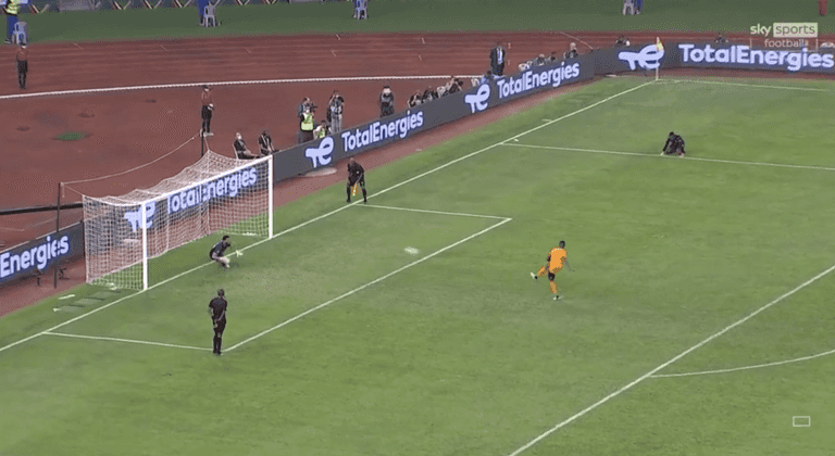 Eric Bailly fails spectacularly with no-look penalty in AFCON shoot-out Eric Bailly fails spectacularly with no-look penalty in AFCON shoot-out