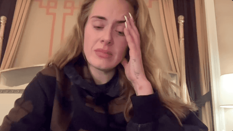 Adele breaks down as she postpones Las Vegas residency day before show Adele breaks down as she postpones Las Vegas residency day before show