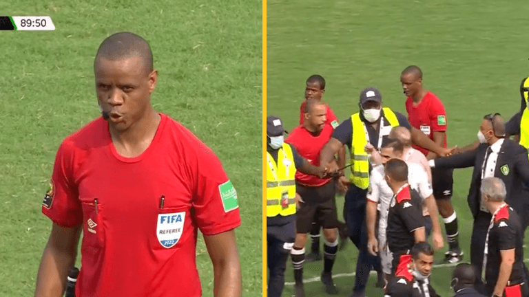 AFCON referee rushed to hospital after controversial end to Tunisia vs Mali AFCON referee rushed to hospital after controversial end to Tunisia vs Mali