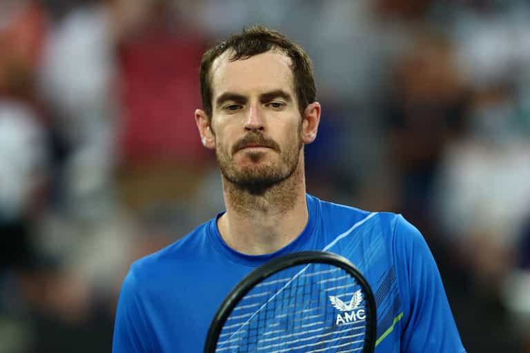 Andy Murray knocked out of Australian Open in straight sets Andy Murray knocked out of Australian Open in straight sets