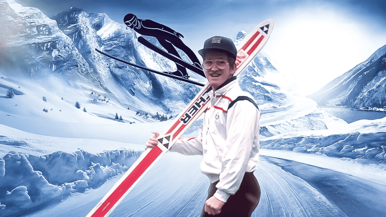 The story of Eddie the Eagle: From plastering to the piste The story of Eddie the Eagle: From plastering to the piste