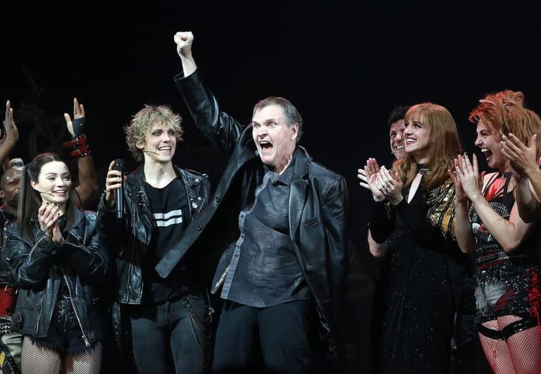 Never forget the time Meat Loaf tried to push Prince Andrew in a moat Never forget the time Meat Loaf tried to push Prince Andrew in a moat