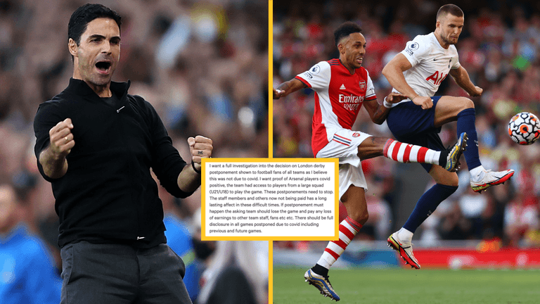 Tottenham fan starts petition to investigate North London Derby postponement Tottenham fan starts petition to investigate North London Derby postponement