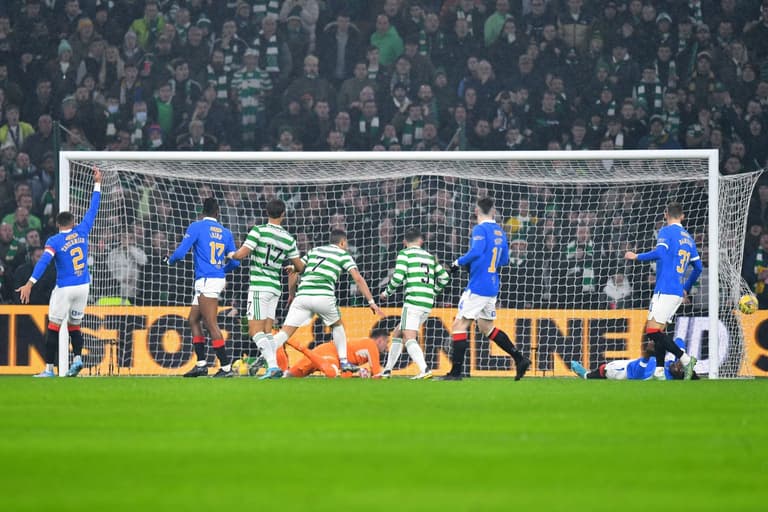 Celtic ball boys taunt Allan McGregor in Old Firm derby Celtic ball boys taunt Allan McGregor in Old Firm derby