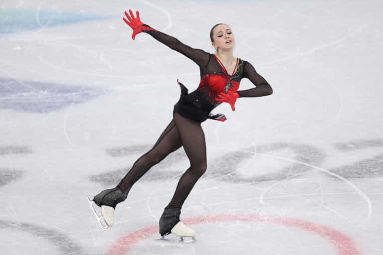 15-year-old Kamila Valieva lands historic quadruple jump at Winter Olympics 15-year-old Kamila Valieva lands historic quadruple jump at Winter Olympics