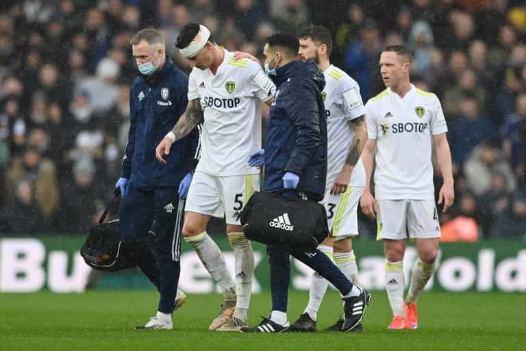 Leeds claim they did follow concussion protocols over Robin Koch injury Leeds claim they did follow concussion protocols over Robin Koch injury