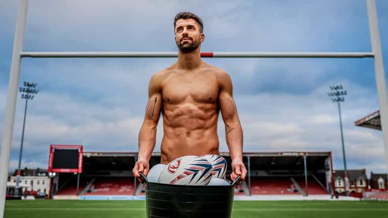 Gloucester Rugby release raunchy rugby calendar in aid of community charity Gloucester Rugby release raunchy rugby calendar in aid of community charity