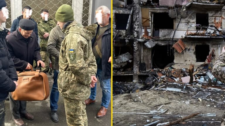 80-year-old Ukrainian man tries to enlist in army ‘for his grandkids’ 80-year-old Ukrainian man tries to enlist in army ‘for his grandkids’