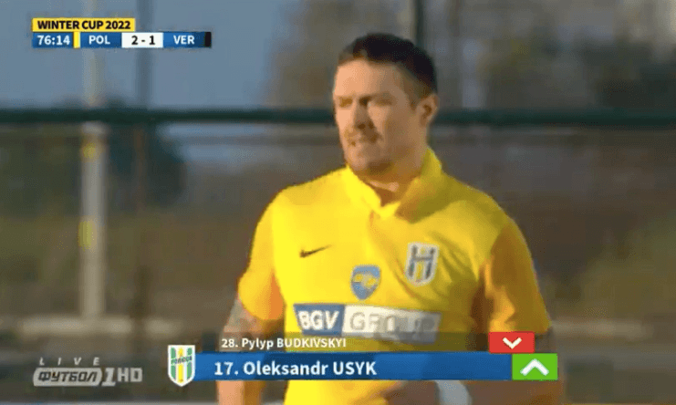 Oleksandr Usyk makes football debut for Ukrainian second-tier side Oleksandr Usyk makes football debut for Ukrainian second-tier side