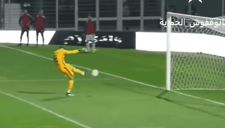 Goalkeeper scores bizarre own goal in relegation clash Goalkeeper scores bizarre own goal in relegation clash