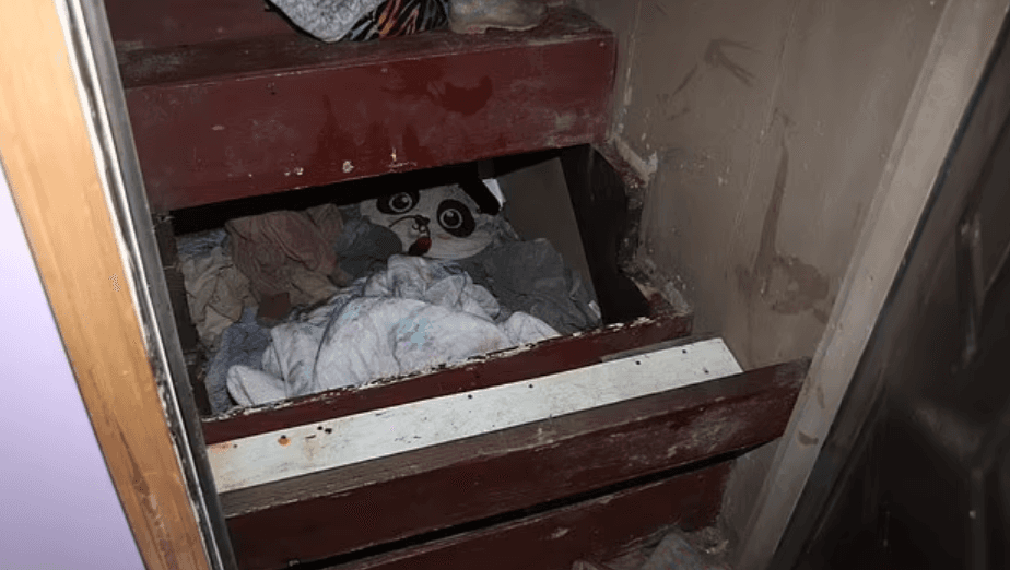 Missing girl found alive after two years hidden inside staircase