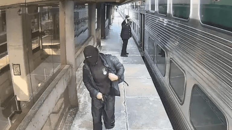 Mum dragged son to police after seeing him in train robbery footage Mum dragged son to police after seeing him in train robbery footage