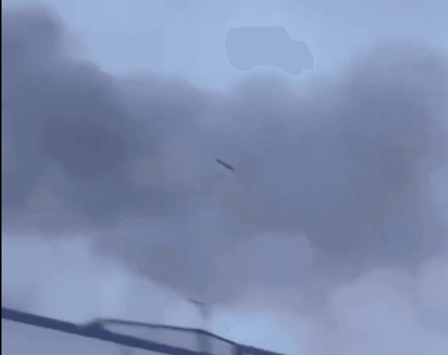 Terrifying videos show missiles raining down on Ukrainian cities