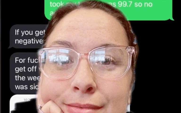 Woman shocked after boss accidentally sends employee trash texts about her Woman shocked after boss accidentally sends employee trash texts about her