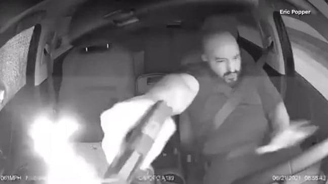 Shocking footage shows moment driver shoots passing vehicle in road rage encounter Shocking footage shows moment driver shoots passing vehicle in road rage encounter