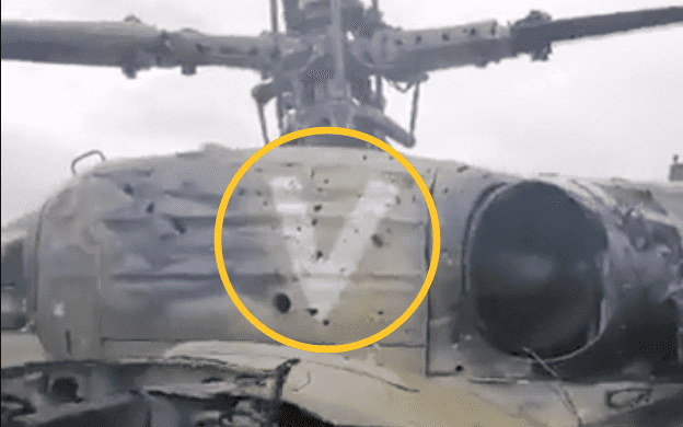 Mysterious ‘V’ spotted on Russian war vehicle after experts struggle to decode ‘Z’ markings Mysterious ‘V’ spotted on Russian war vehicle after experts struggle to decode ‘Z’ markings