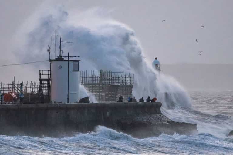 Storm Eunice brings ‘dangerous conditions’ as rare red weather warnings issued Storm Eunice brings ‘dangerous conditions’ as rare red weather warnings issued