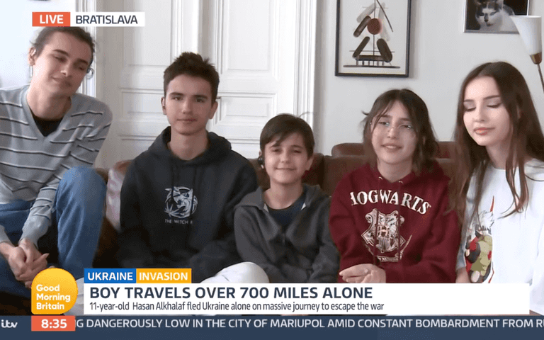 11-year-old boy who travelled 750 miles alone fleeing Ukraine finally reunites with family 11-year-old boy who travelled 750 miles alone fleeing Ukraine finally reunites with family