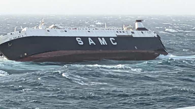 Cargo ship with 30 crew members sinks 30 miles off coast of Iran Cargo ship with 30 crew members sinks 30 miles off coast of Iran