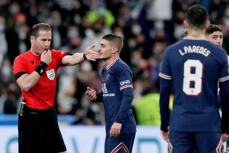 Furious PSG president Nasser Al-Khelaifi “removed” from referee room by security Furious PSG president Nasser Al-Khelaifi “removed” from referee room by security