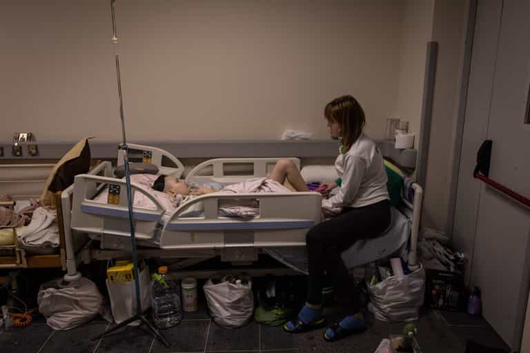 21 Ukrainian children with cancer arrive in UK for ‘life-saving’ treatment 21 Ukrainian children with cancer arrive in UK for ‘life-saving’ treatment