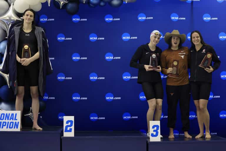Transgender swimmer Lia Thomas not recognised as winner of race by Florida Governor Transgender swimmer Lia Thomas not recognised as winner of race by Florida Governor