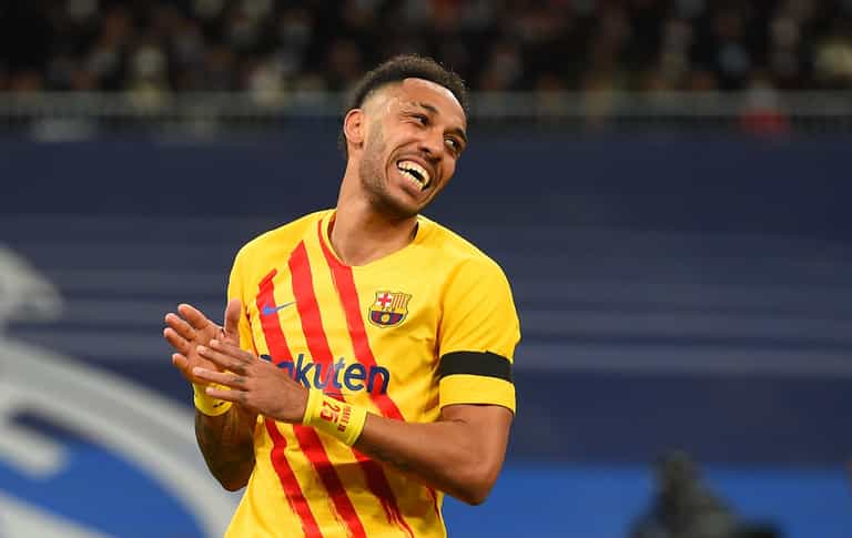 Pierre-Emerick Aubameyang aims dig at doubters after El Clasico heroics Pierre-Emerick Aubameyang aims dig at doubters after El Clasico heroics