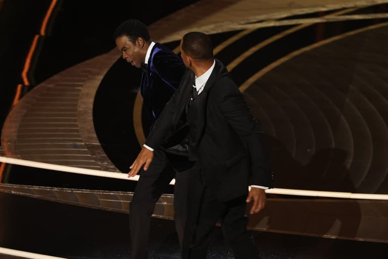 Red carpet prankster who was slapped by Will Smith speaks out after Chris Rock beef Red carpet prankster who was slapped by Will Smith speaks out after Chris Rock beef